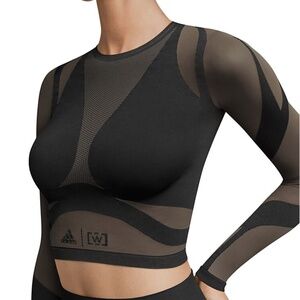 Wolford X Adidas Sheer Motion Long Sleeve Top